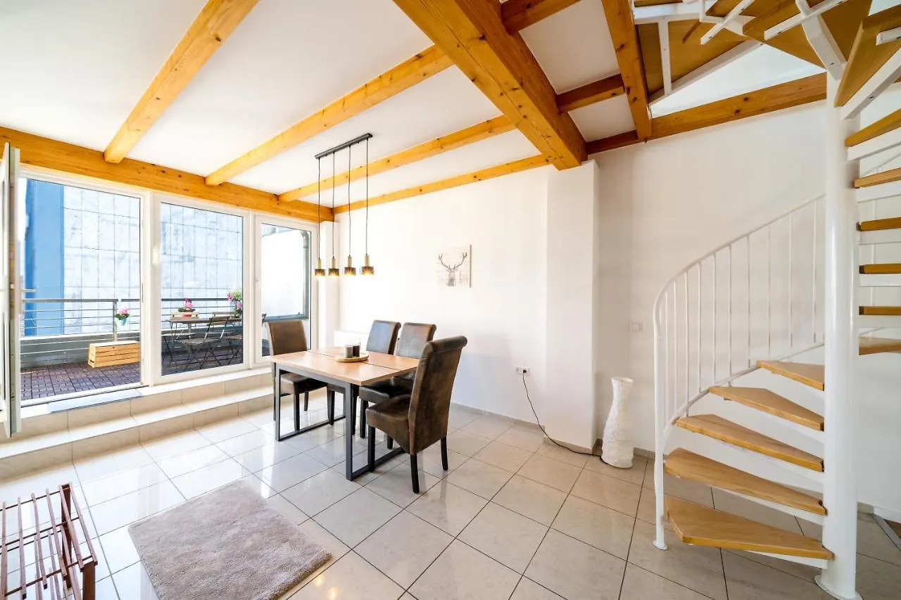 Stylisches Penthouse Zentral Balkon 75M2 Nflx Appartement Hannover Duitsland