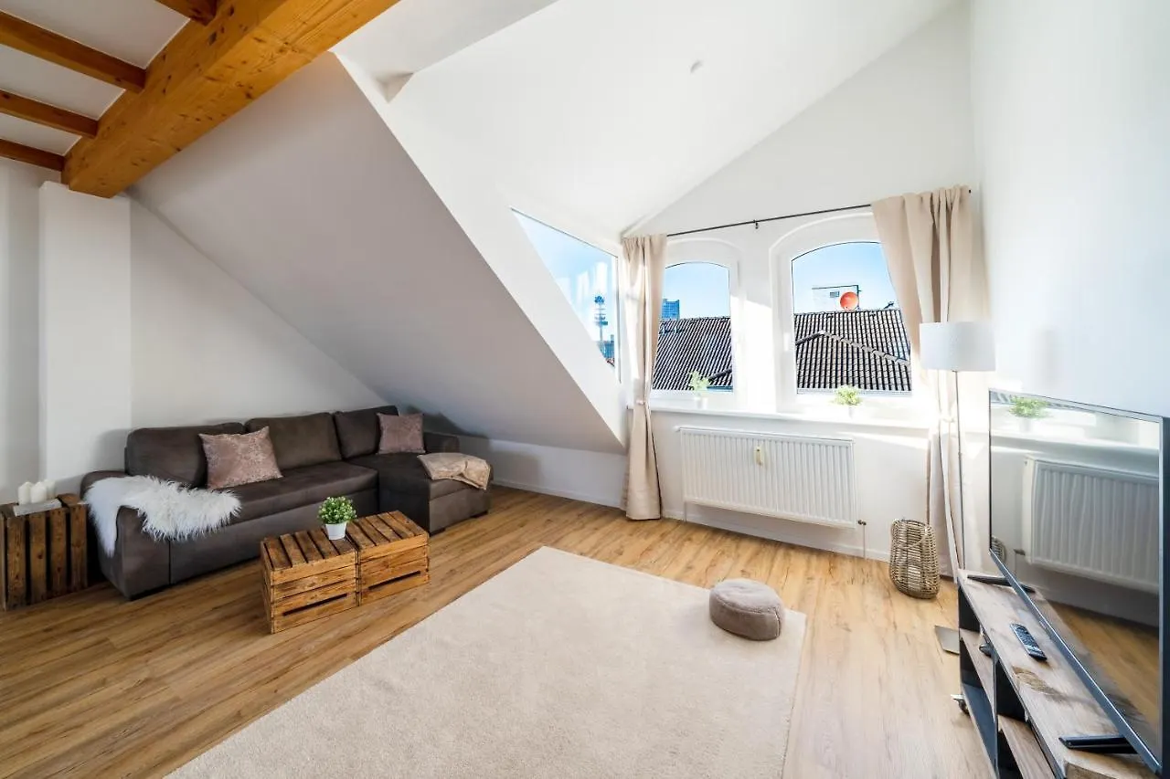 Stylisches Penthouse Zentral Balkon 75M2 Nflx Appartement Hannover Duitsland